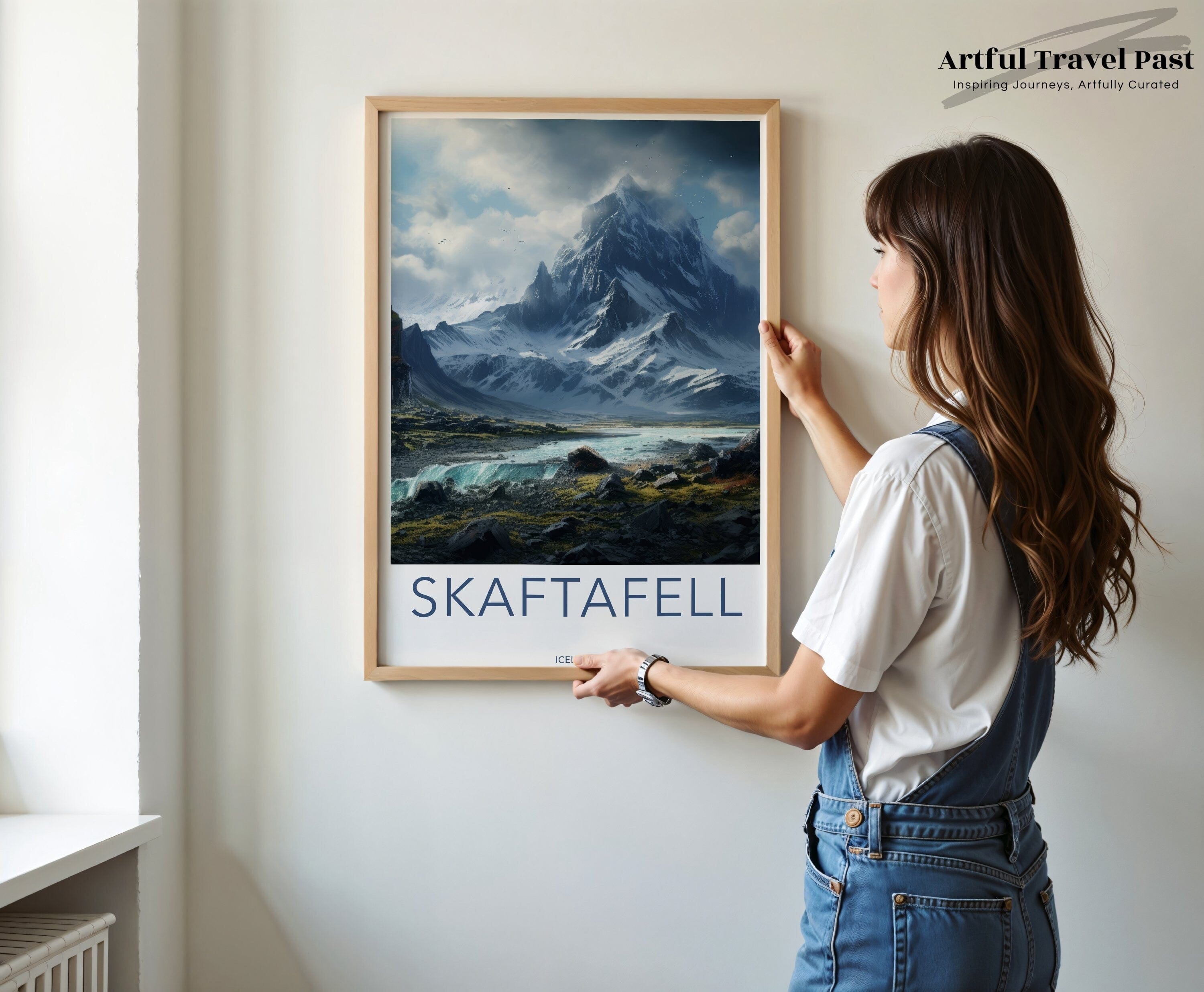 Skaftafell Poster - Iceland Wall Art