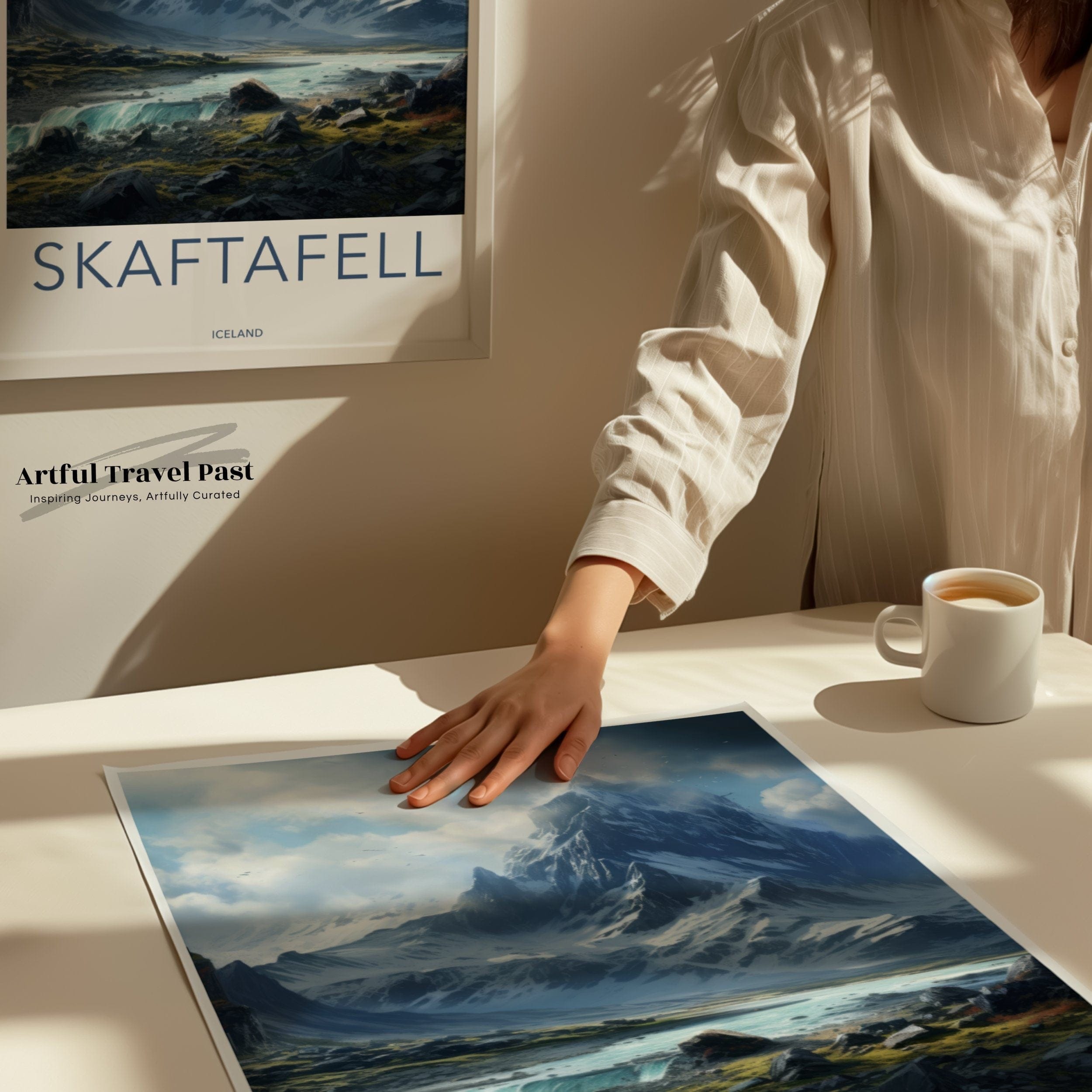 Skaftafell Poster - Iceland Wall Art