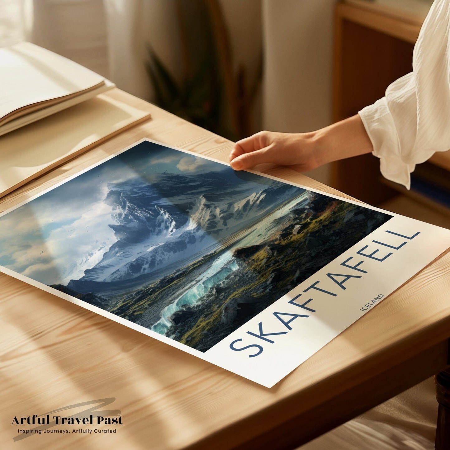 Skaftafell Poster - Iceland Wall Art