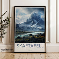 Skaftafell Poster - Iceland Wall Art