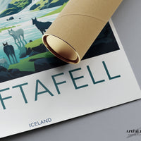 Skaftafell Poster - Iceland Wall Art