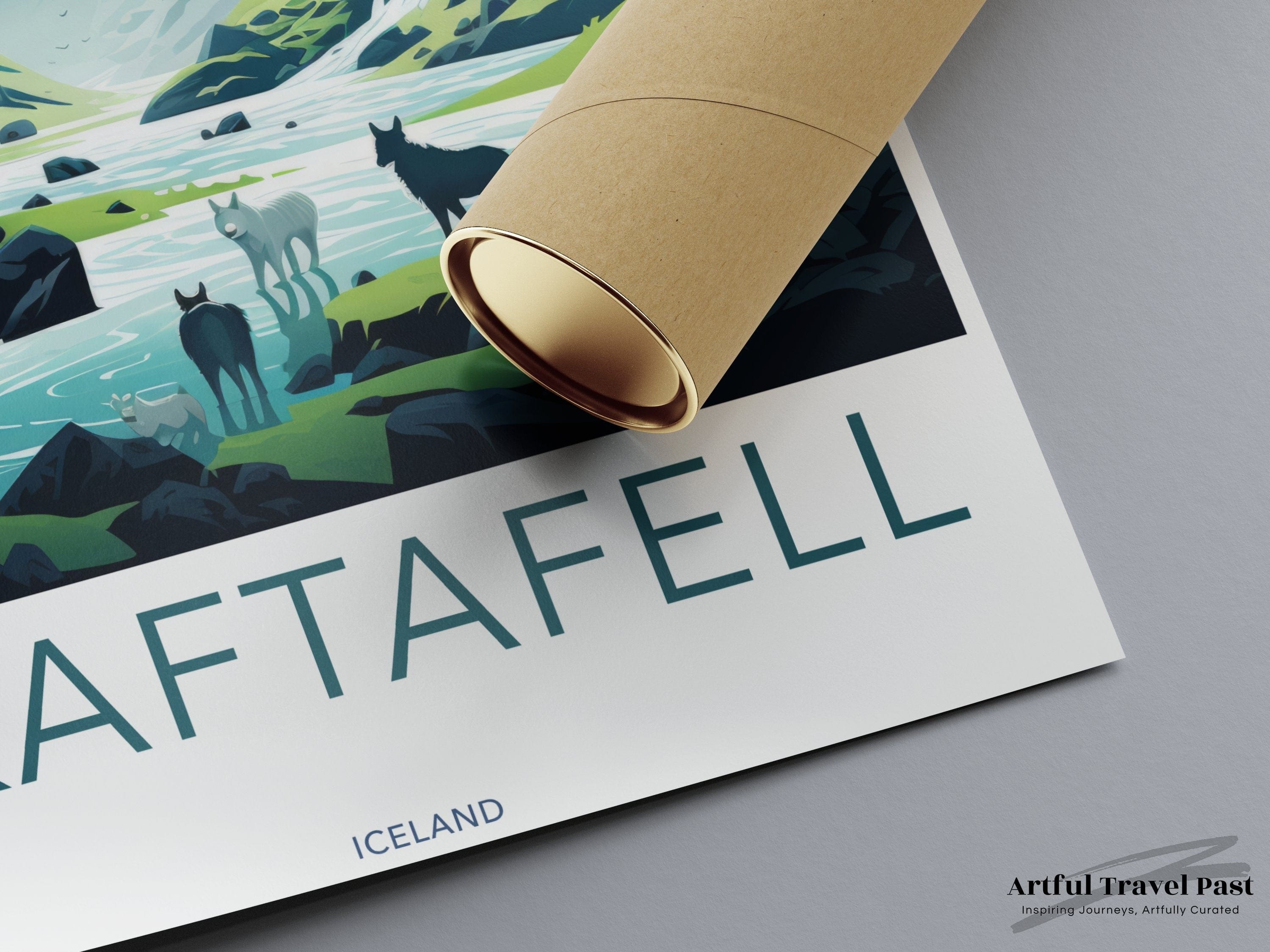 Skaftafell Poster - Iceland Wall Art