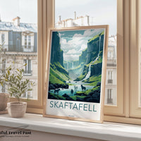 Skaftafell Poster - Iceland Wall Art