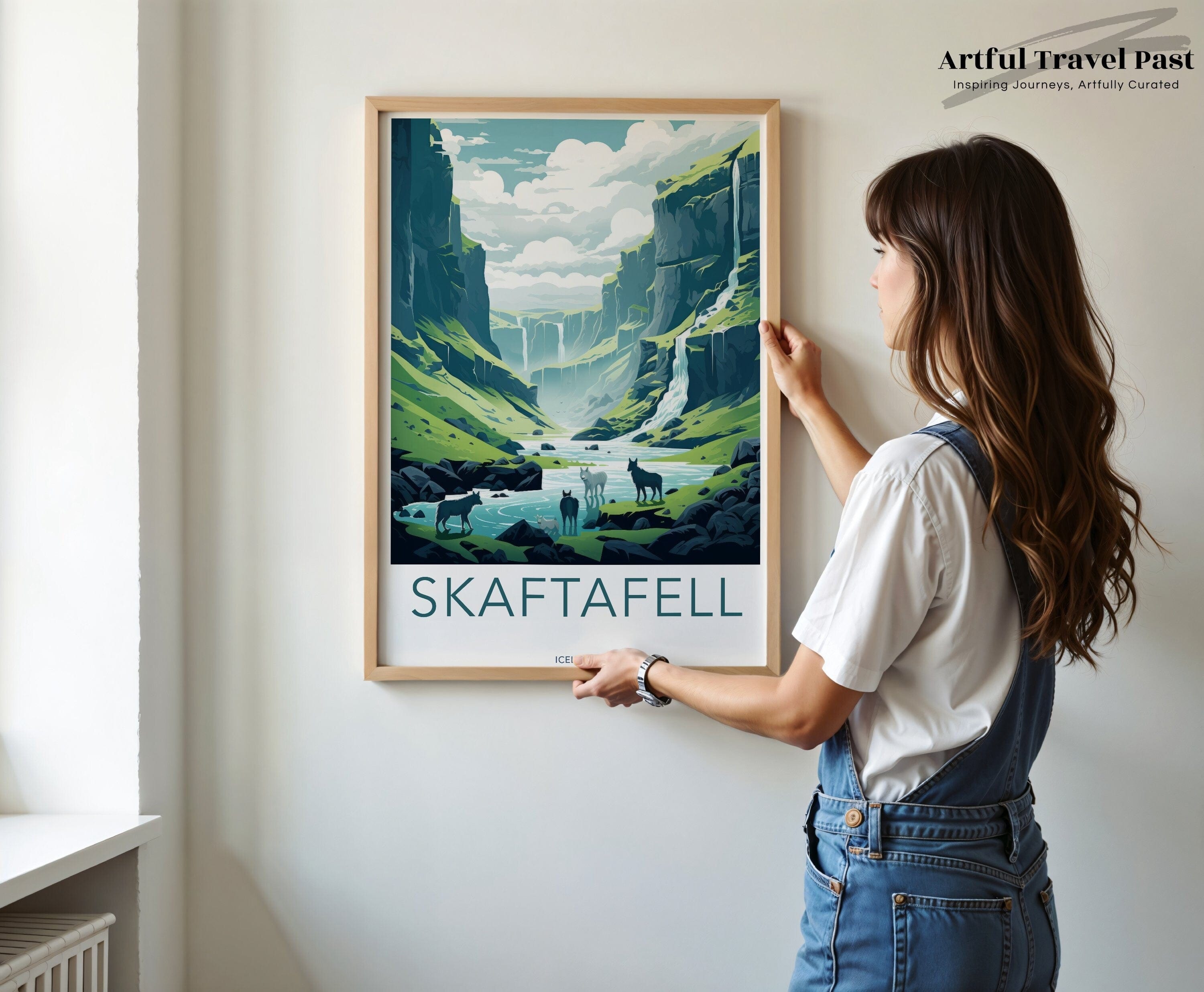 Skaftafell Poster - Iceland Wall Art