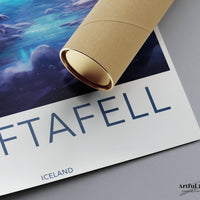 Skaftafell Poster - Iceland Wall Art