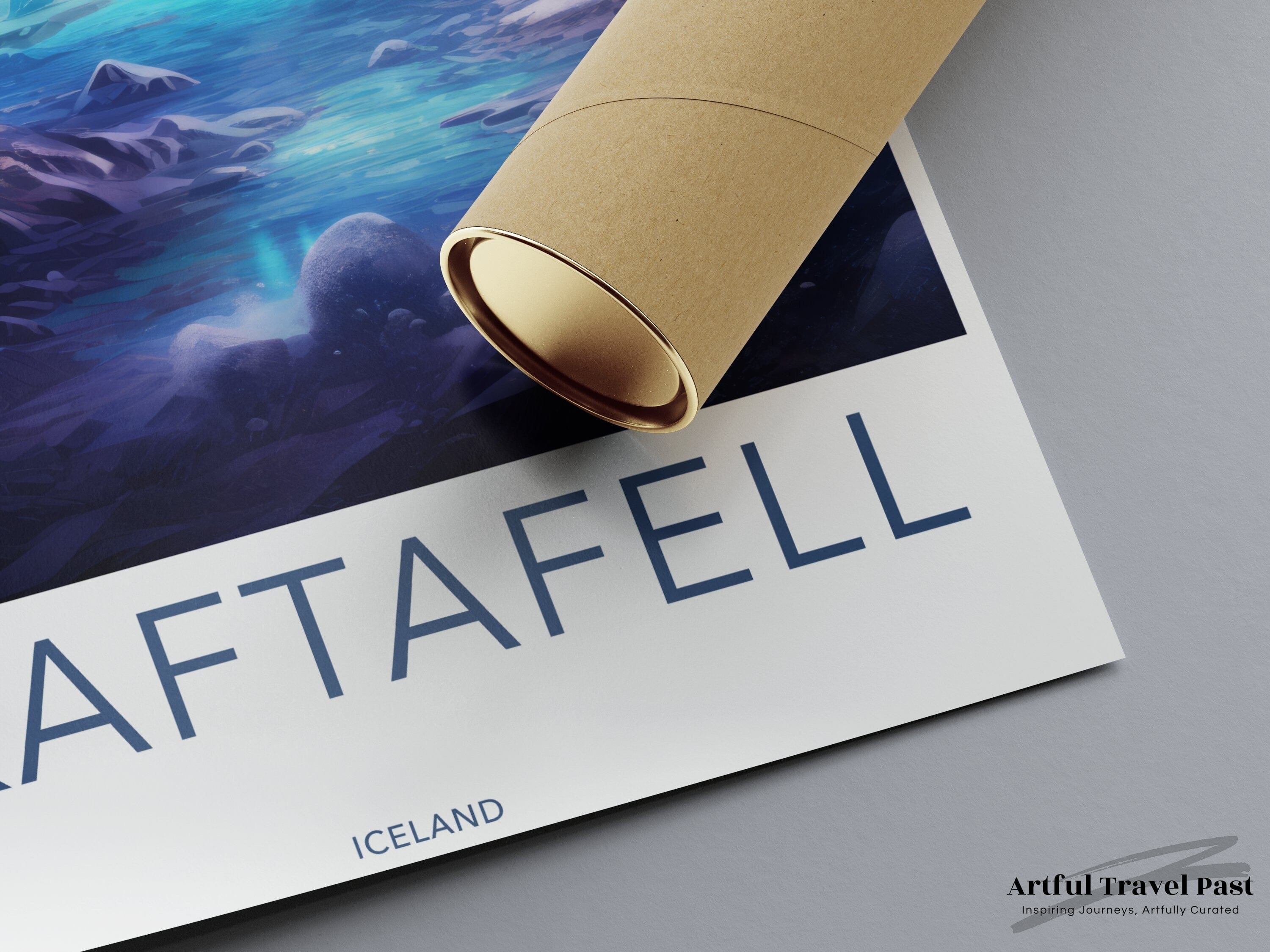Skaftafell Poster - Iceland Wall Art