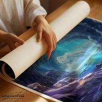 Skaftafell Poster - Iceland Wall Art