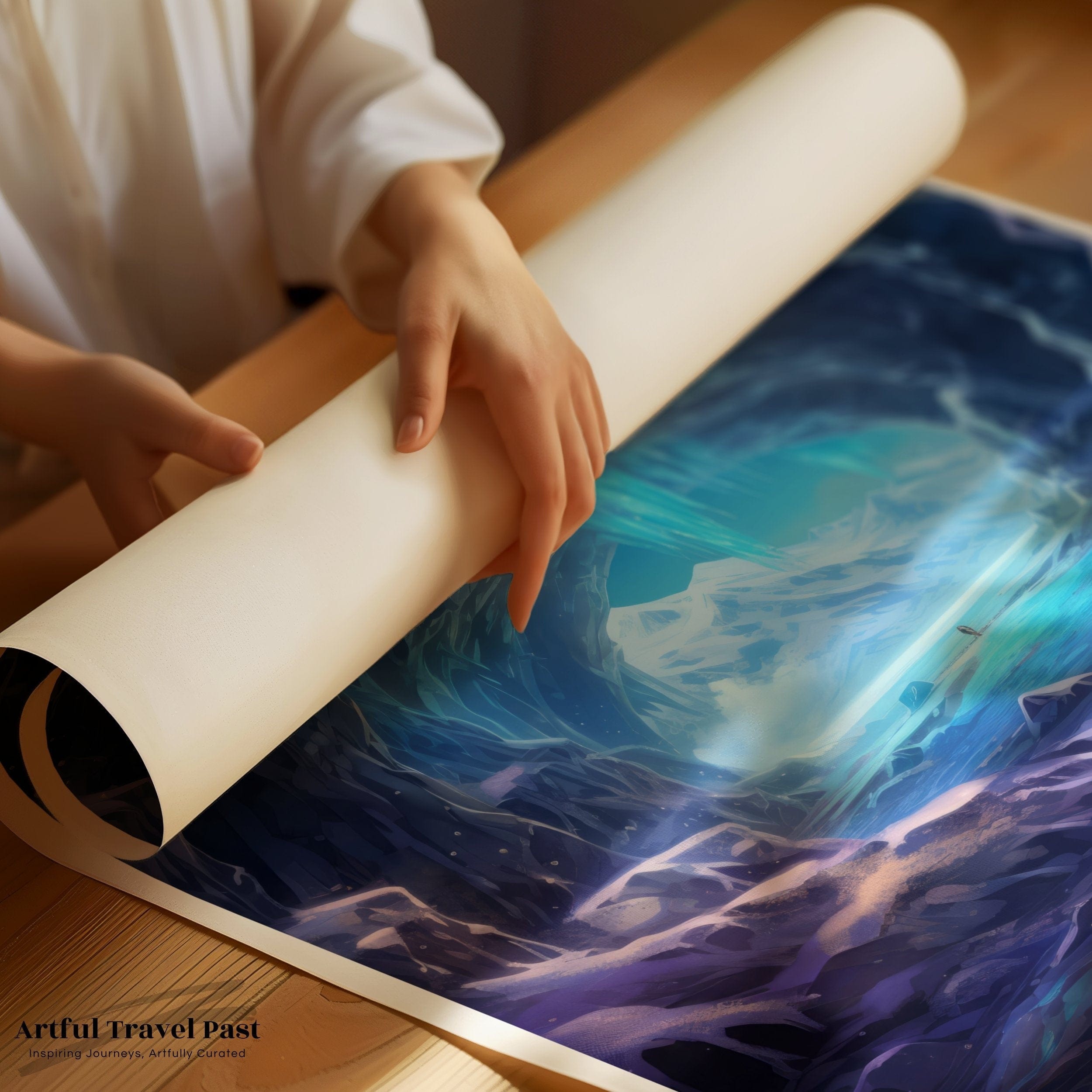 Skaftafell Poster - Iceland Wall Art