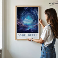 Skaftafell Poster - Iceland Wall Art