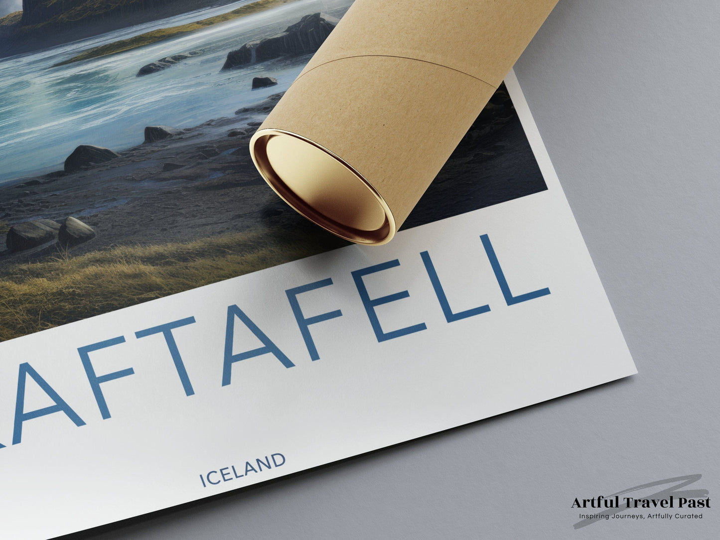 Skaftafell Poster | Iceland Wall Art | Nordic Decor