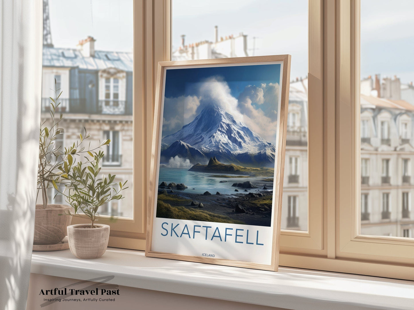 Skaftafell Poster | Iceland Wall Art | Nordic Decor