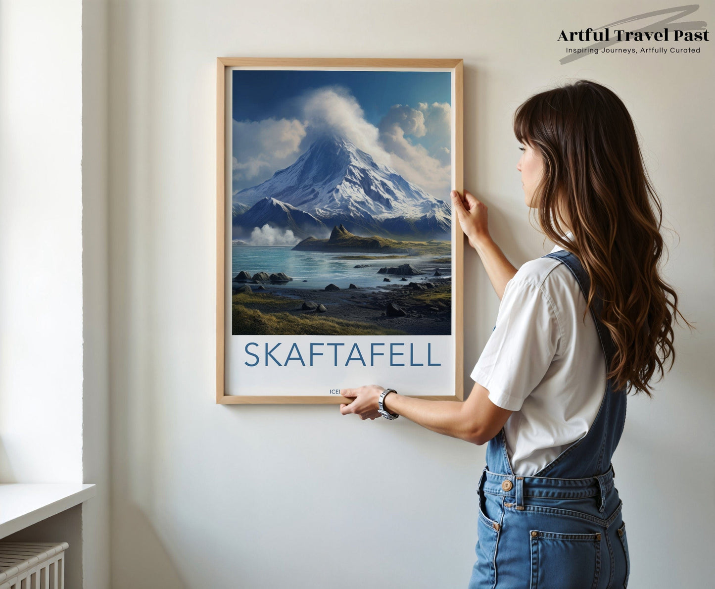 Skaftafell Poster | Iceland Wall Art | Nordic Decor