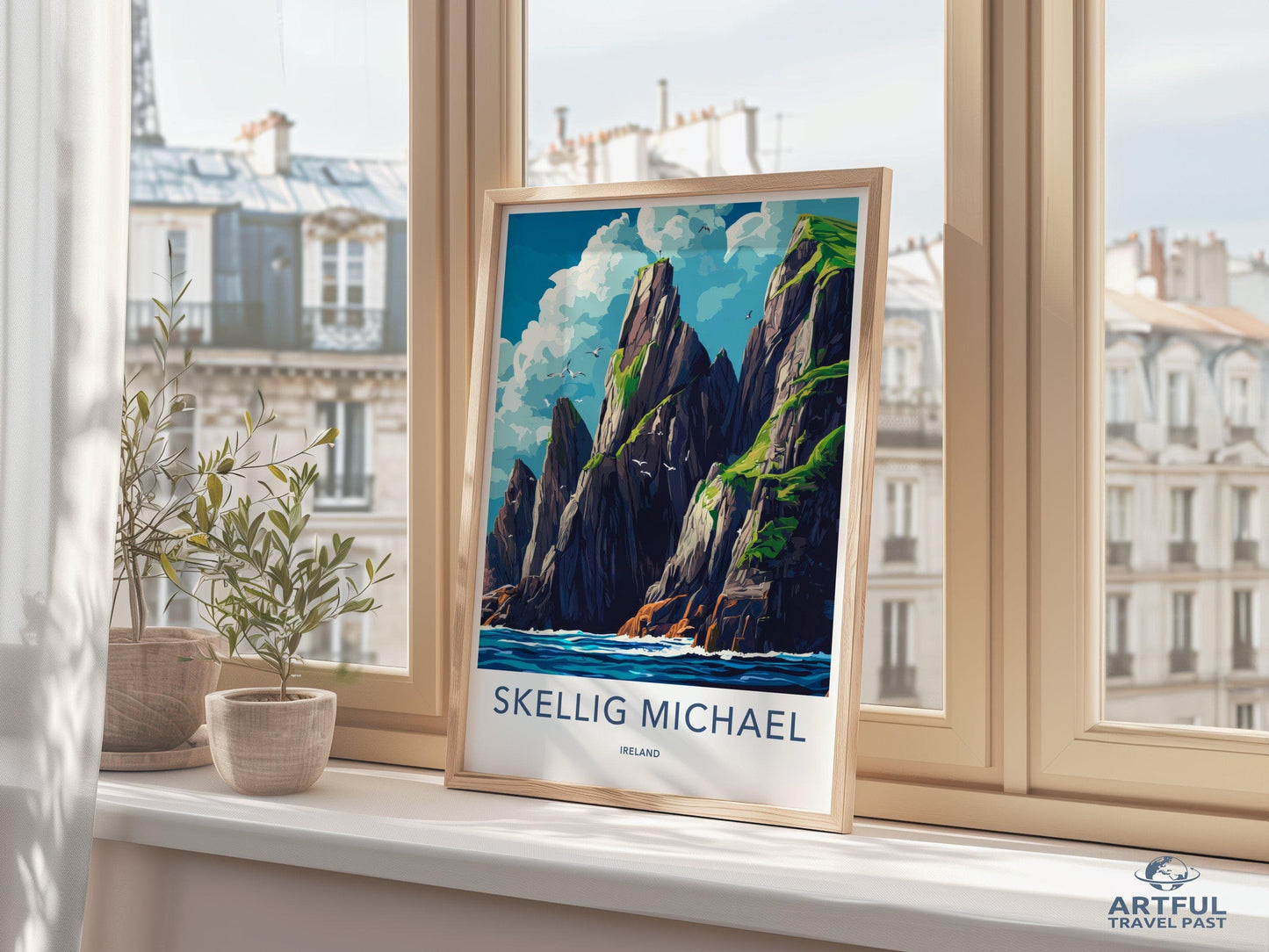 Skellig Michael Ireland Poster