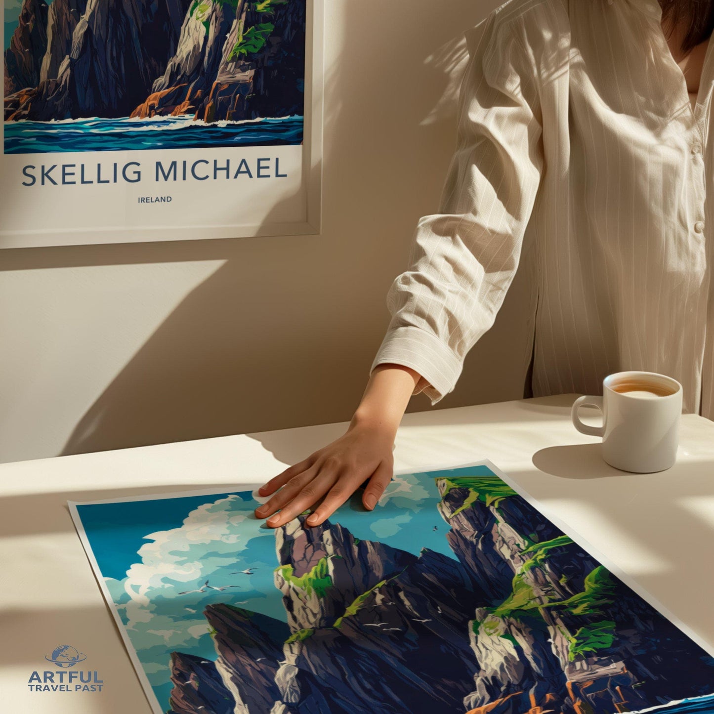Skellig Michael Ireland Poster