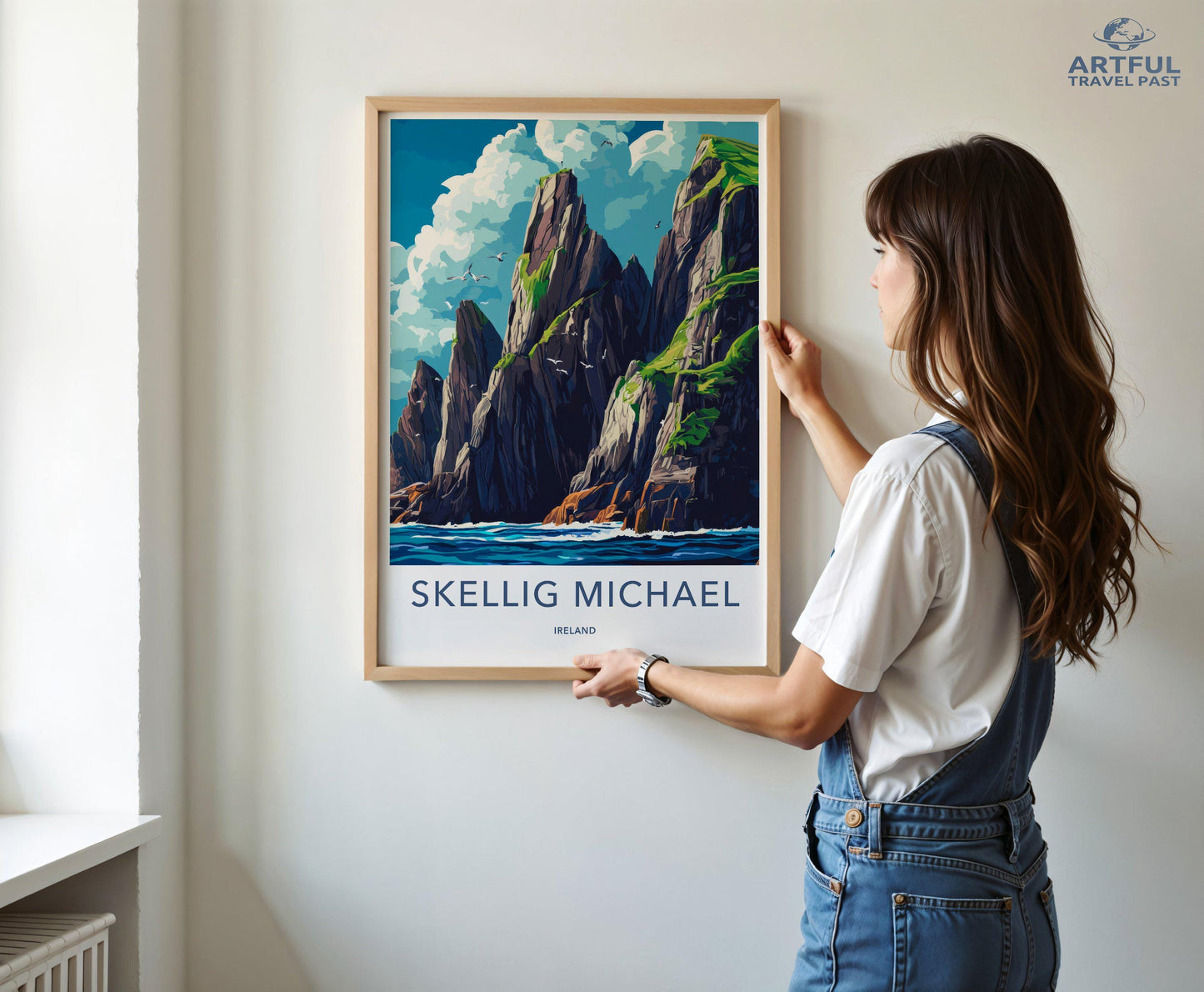 Skellig Michael Ireland Poster