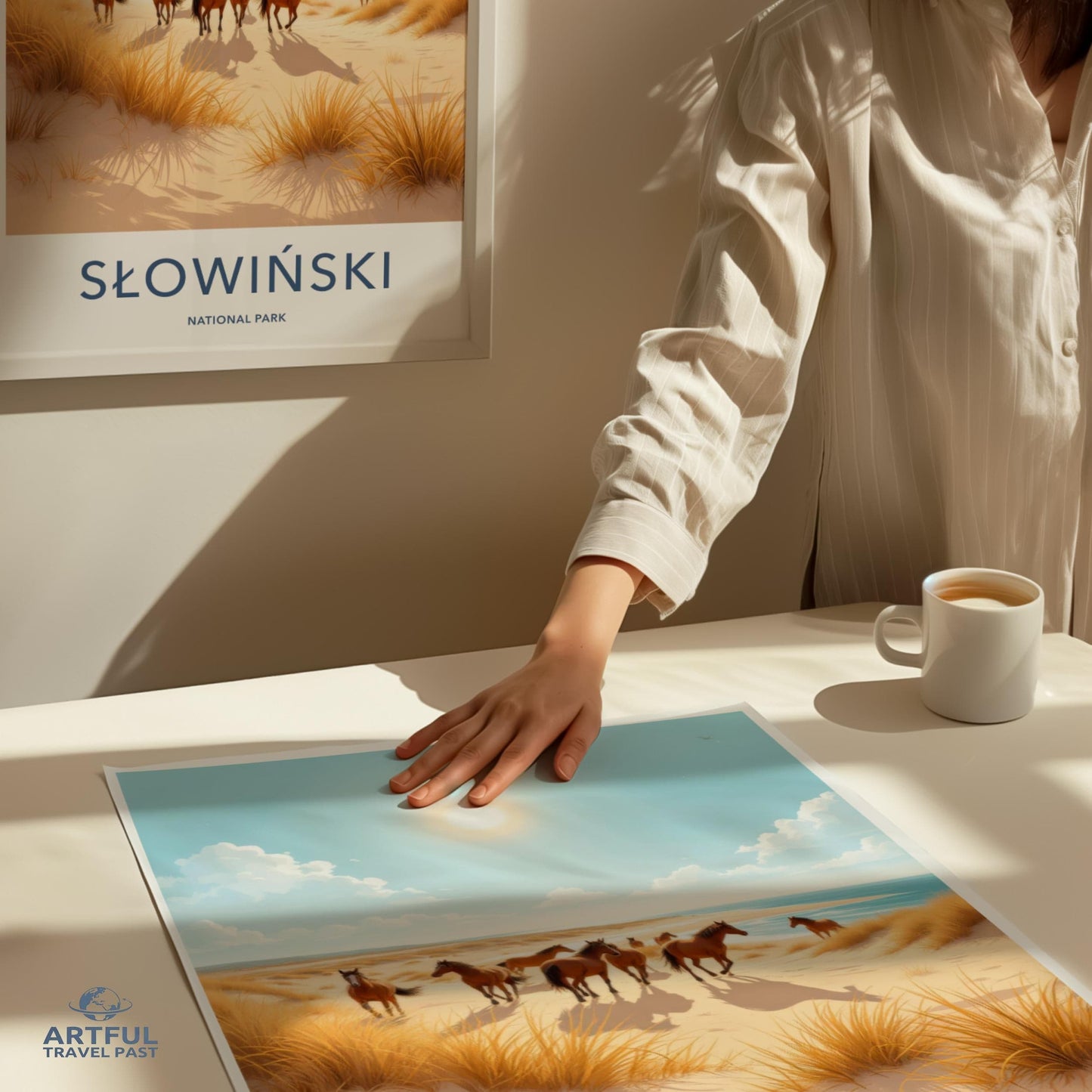Słowiński National Park Poster - Poland Wall Art