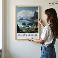 Snæfellsnes Poster - Iceland Wall Art