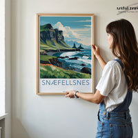 Snæfellsnes Poster - Iceland Wall Art