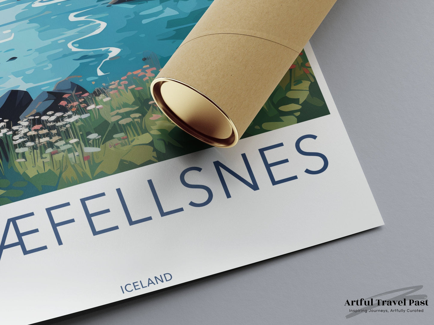 Snaefellsnes Poster | Nordic Decor | Iceland Wall Art