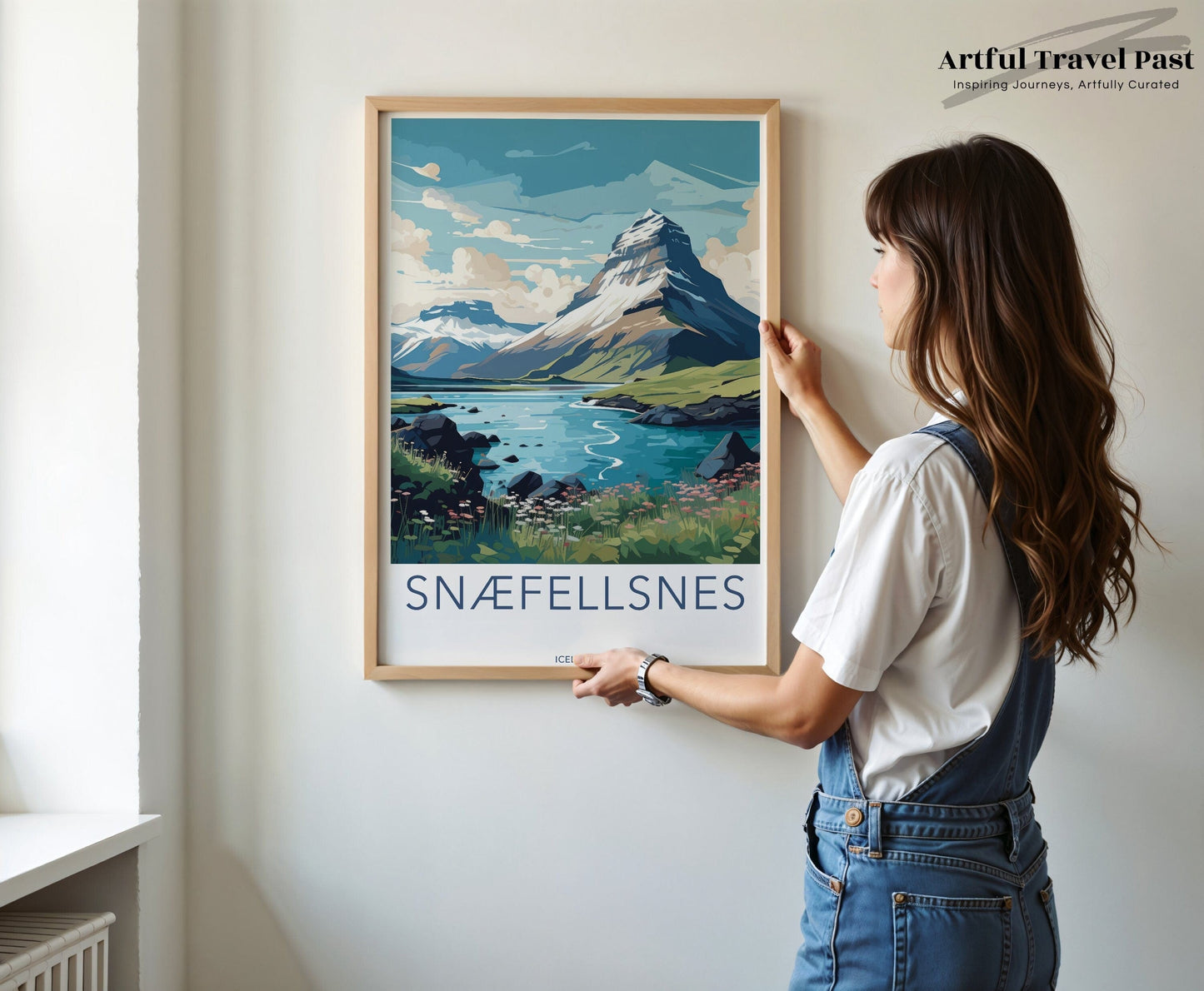 Snaefellsnes Poster | Nordic Decor | Iceland Wall Art