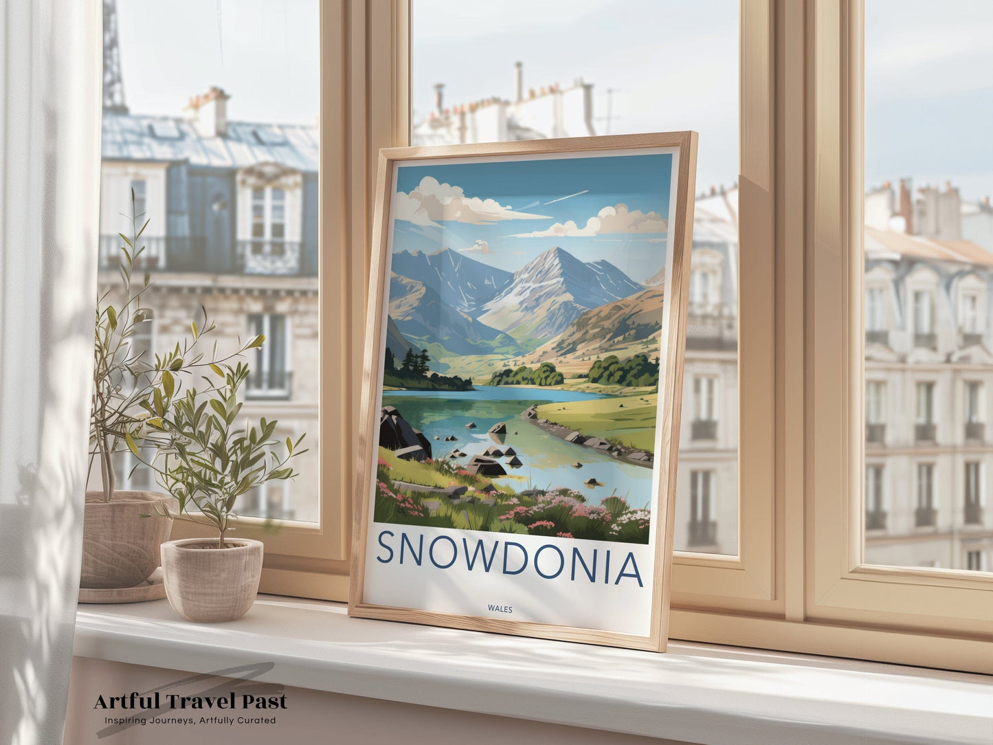 Snowdonia Poster - Wales Wall Art