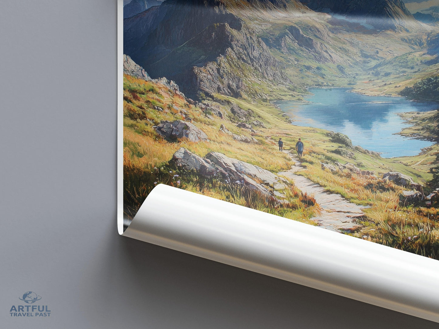 Snowdonia Poster - Wales Wall Art