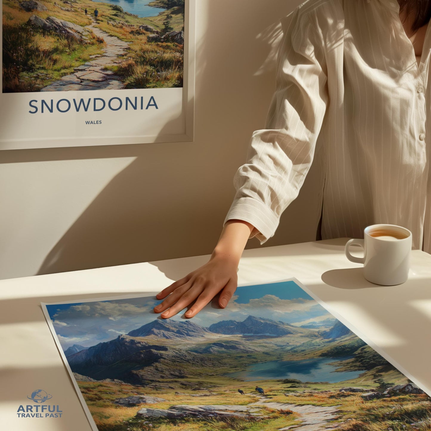 Snowdonia Poster - Wales Wall Art