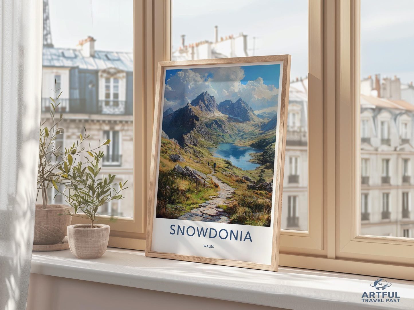 Snowdonia Poster - Wales Wall Art