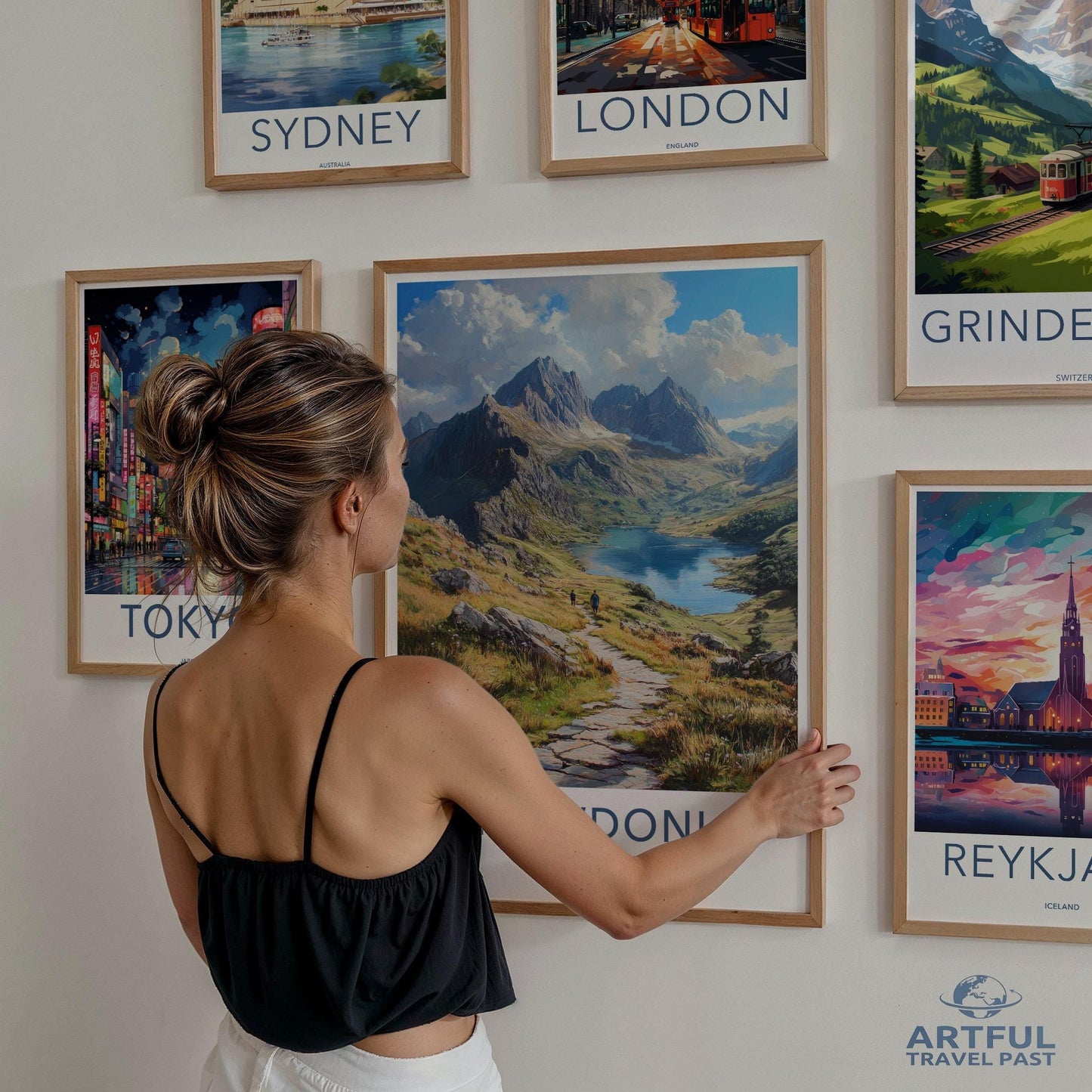 Snowdonia Poster - Wales Wall Art