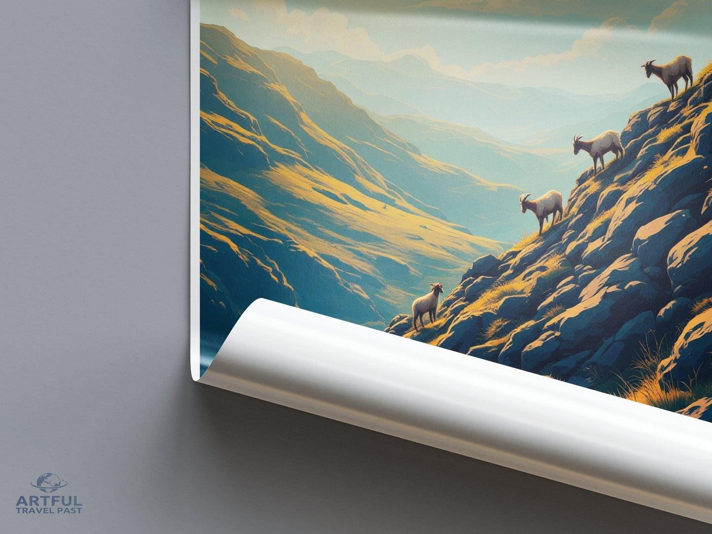 Snowdonia Poster - Wales Wall Art