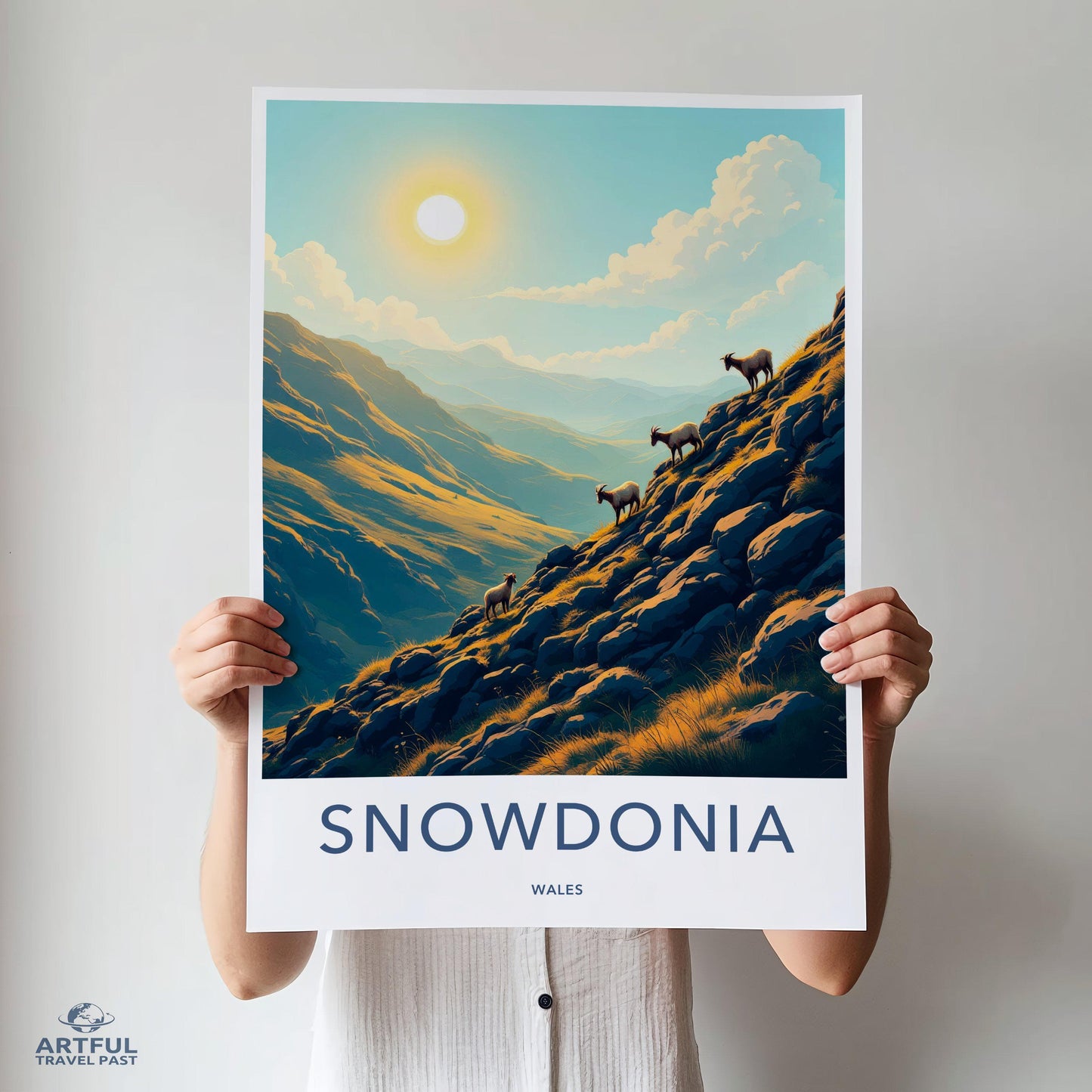 Snowdonia Poster - Wales Wall Art