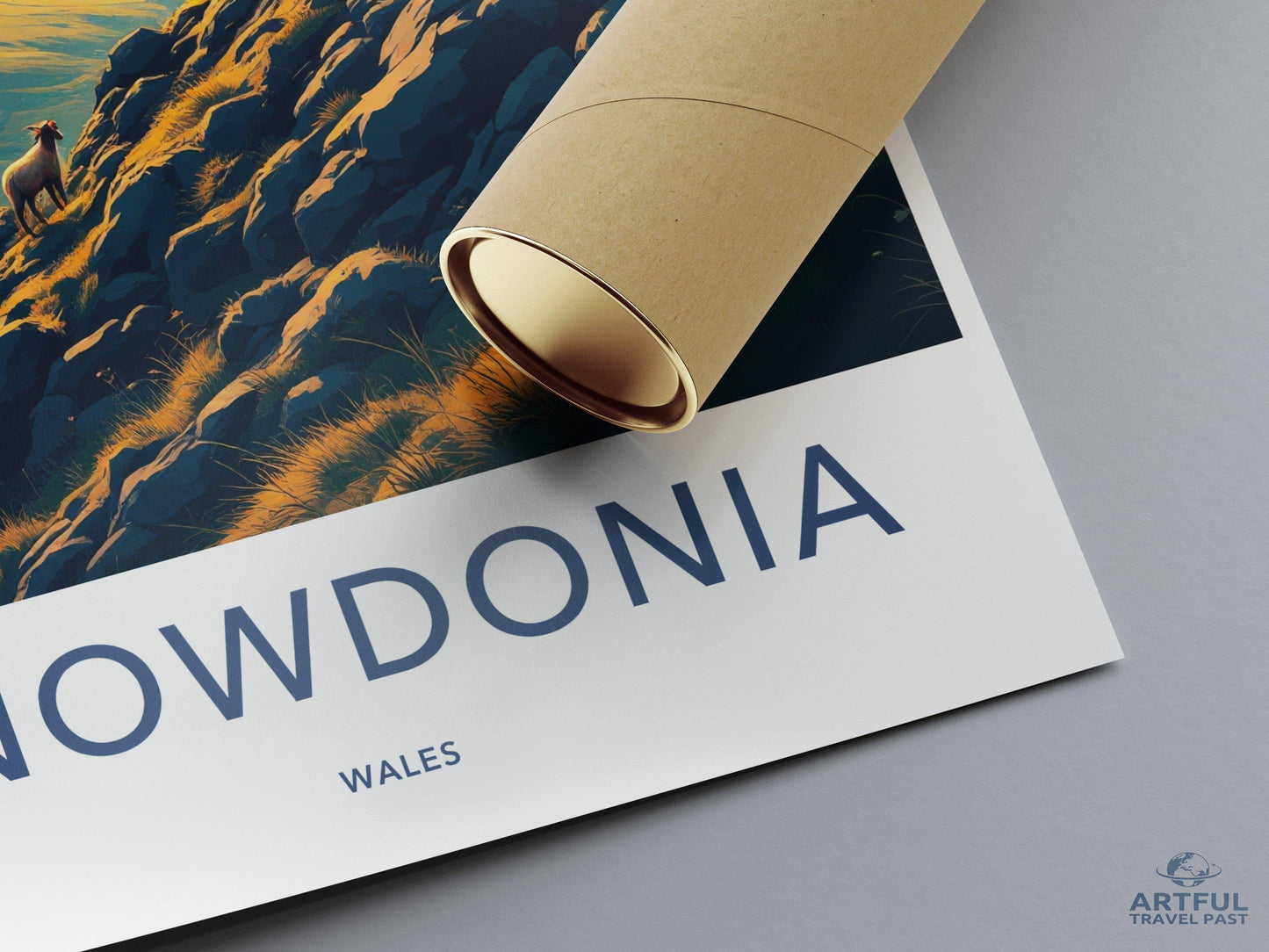 Snowdonia Poster - Wales Wall Art