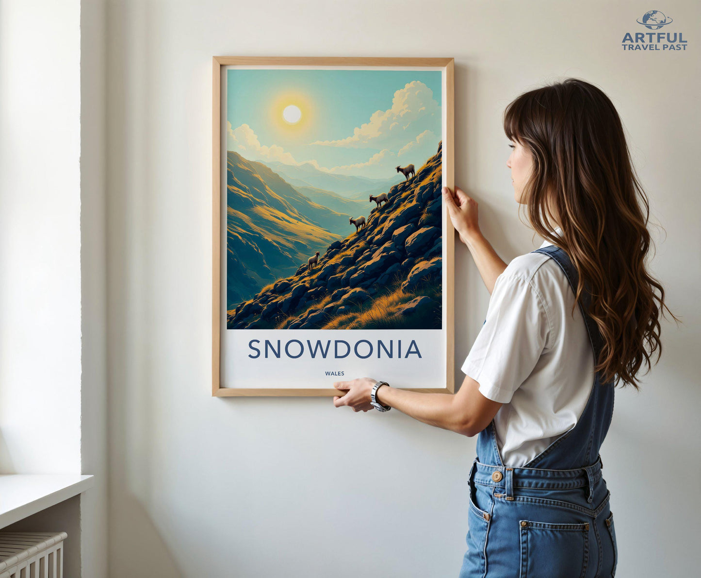 Snowdonia Poster - Wales Wall Art