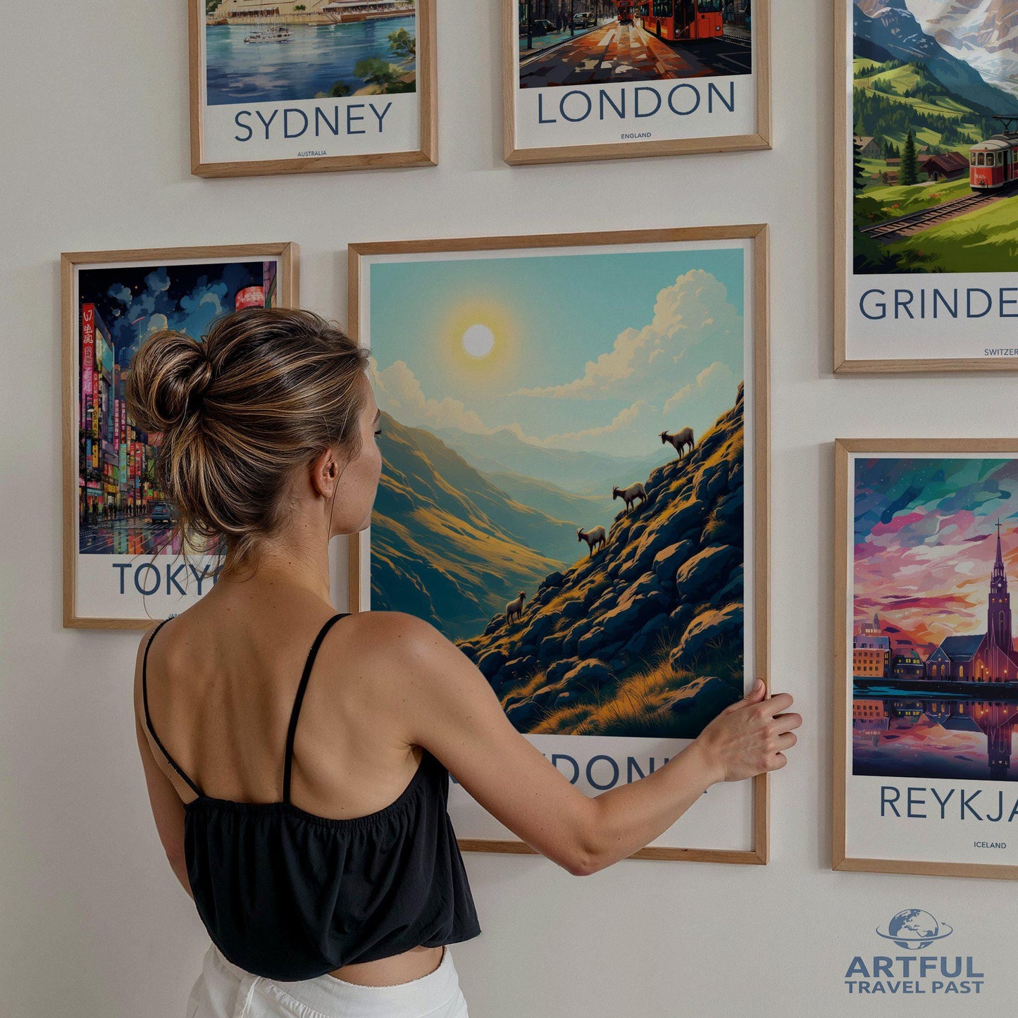 Snowdonia Poster - Wales Wall Art