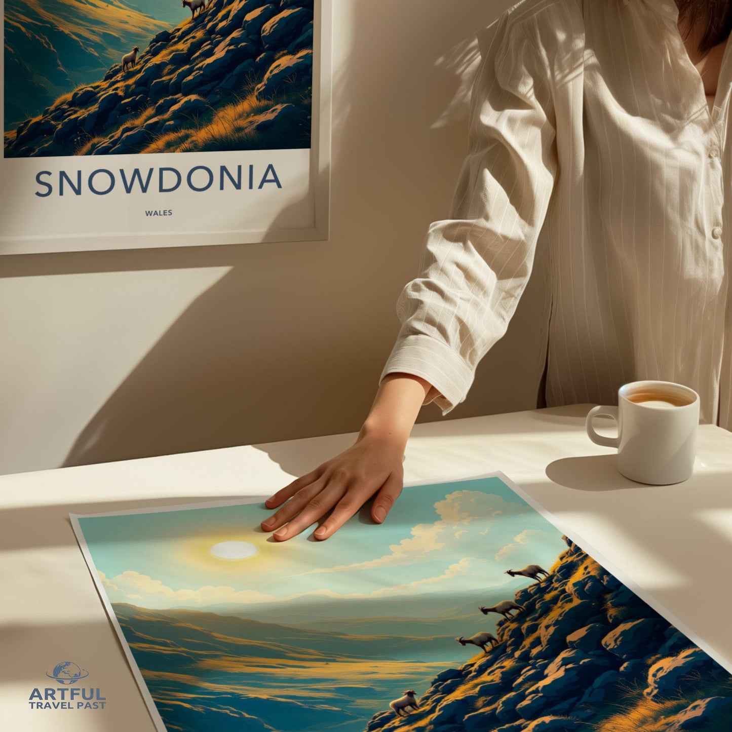 Snowdonia Poster - Wales Wall Art