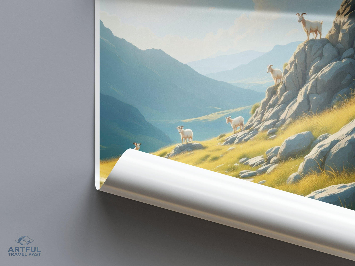 Snowdonia Poster - Wales Wall Art