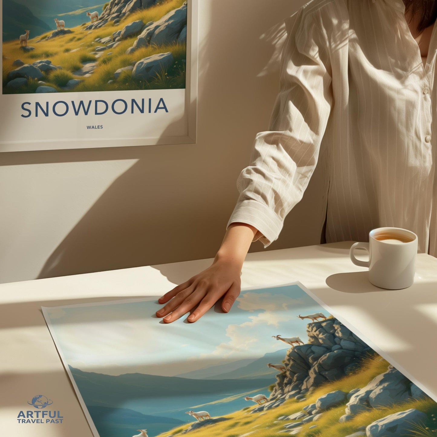 Snowdonia Poster - Wales Wall Art