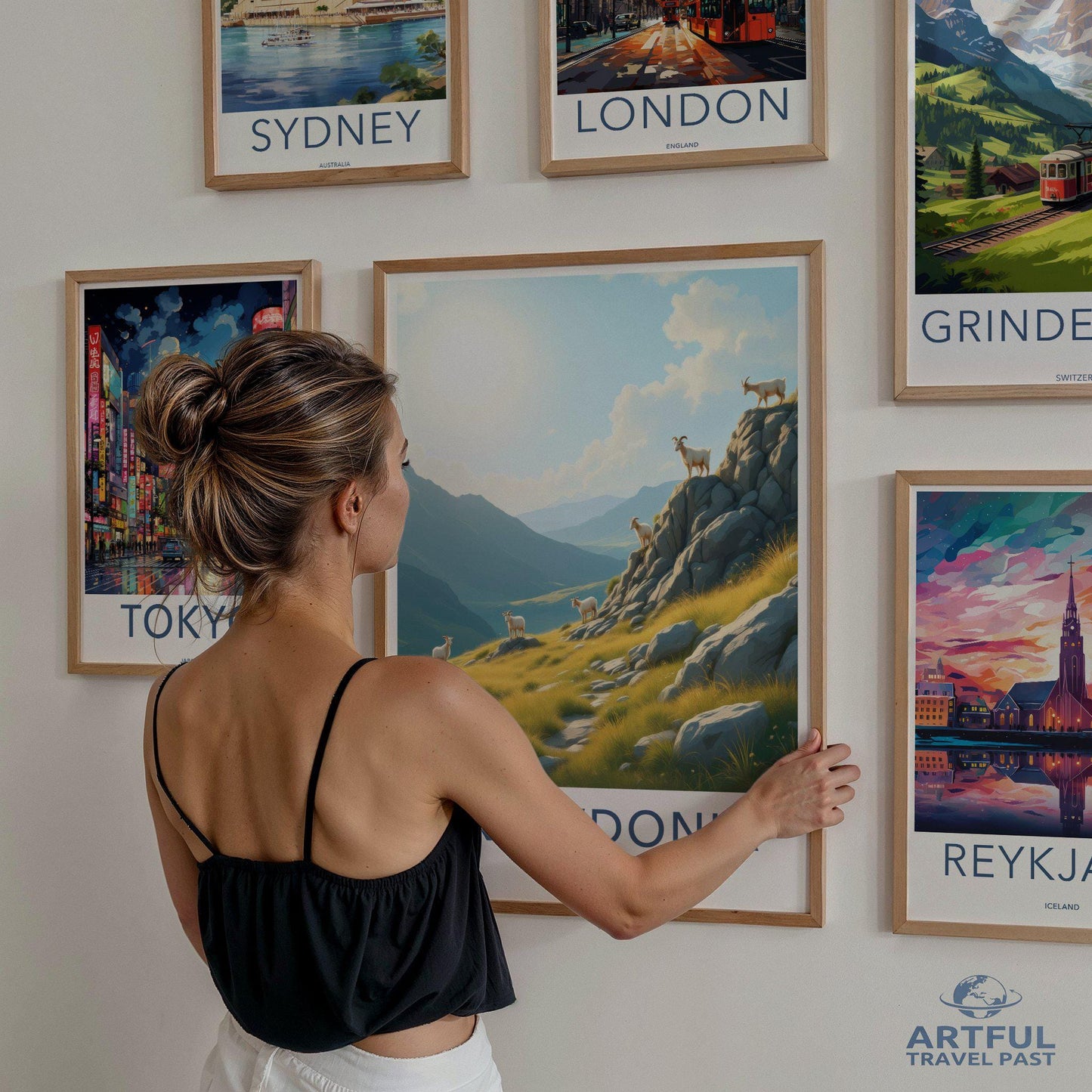 Snowdonia Poster - Wales Wall Art