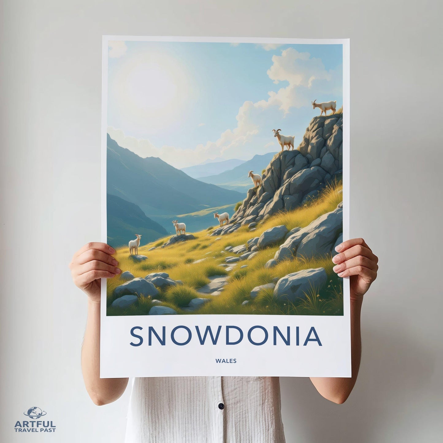 Snowdonia Poster - Wales Wall Art