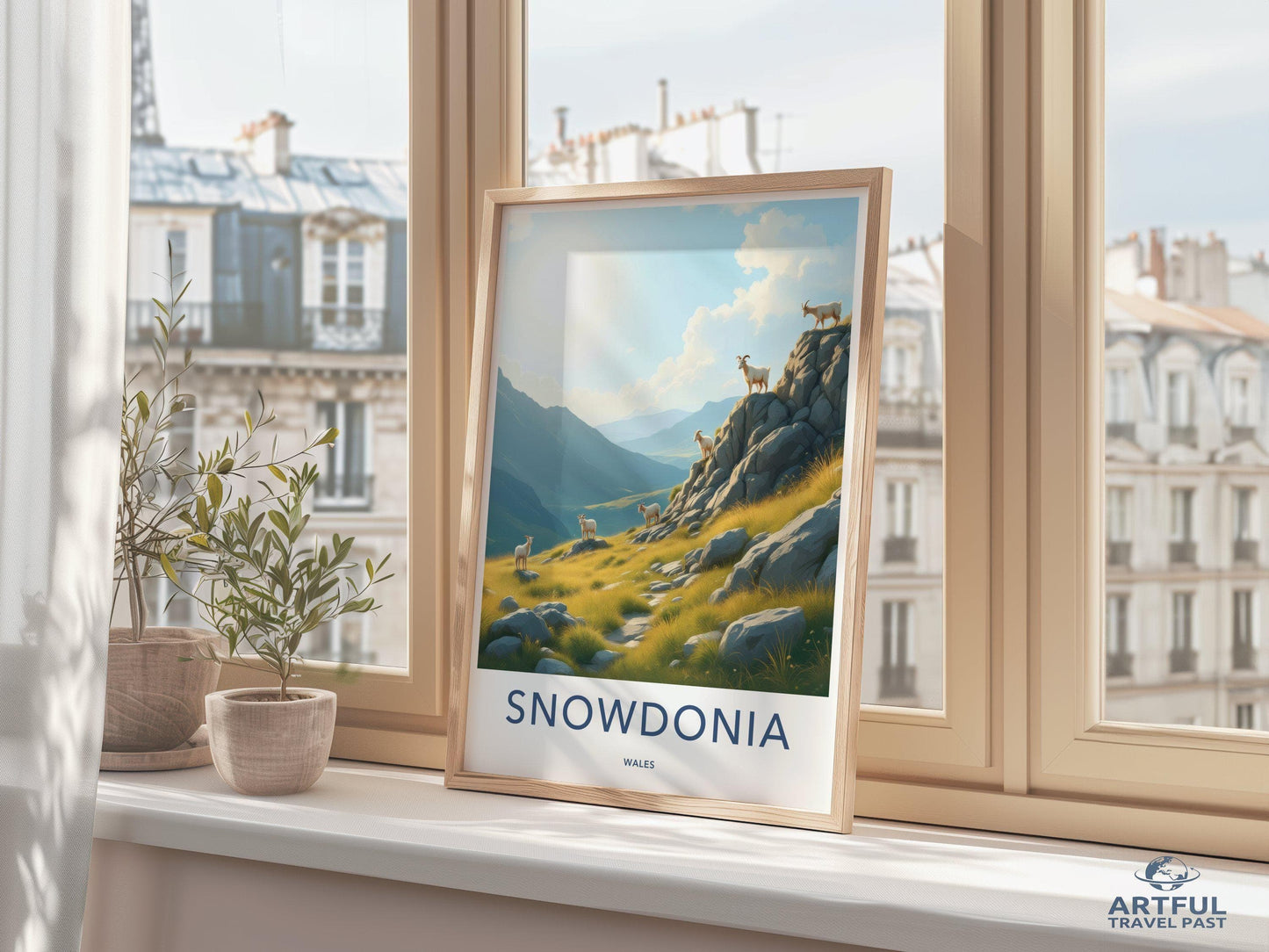 Snowdonia Poster - Wales Wall Art