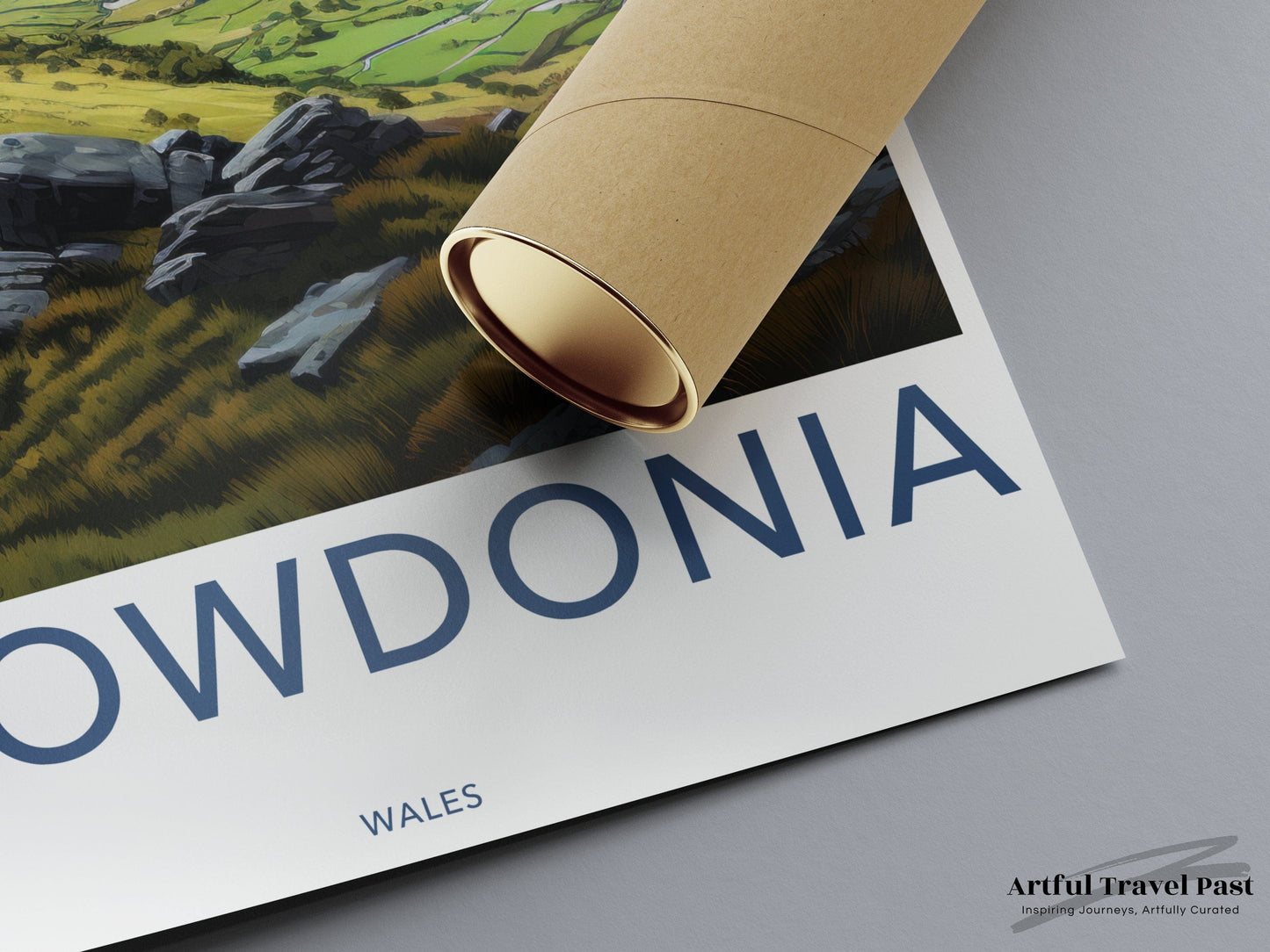Snowdonia Poster | Wales Wall Art | UK Decor