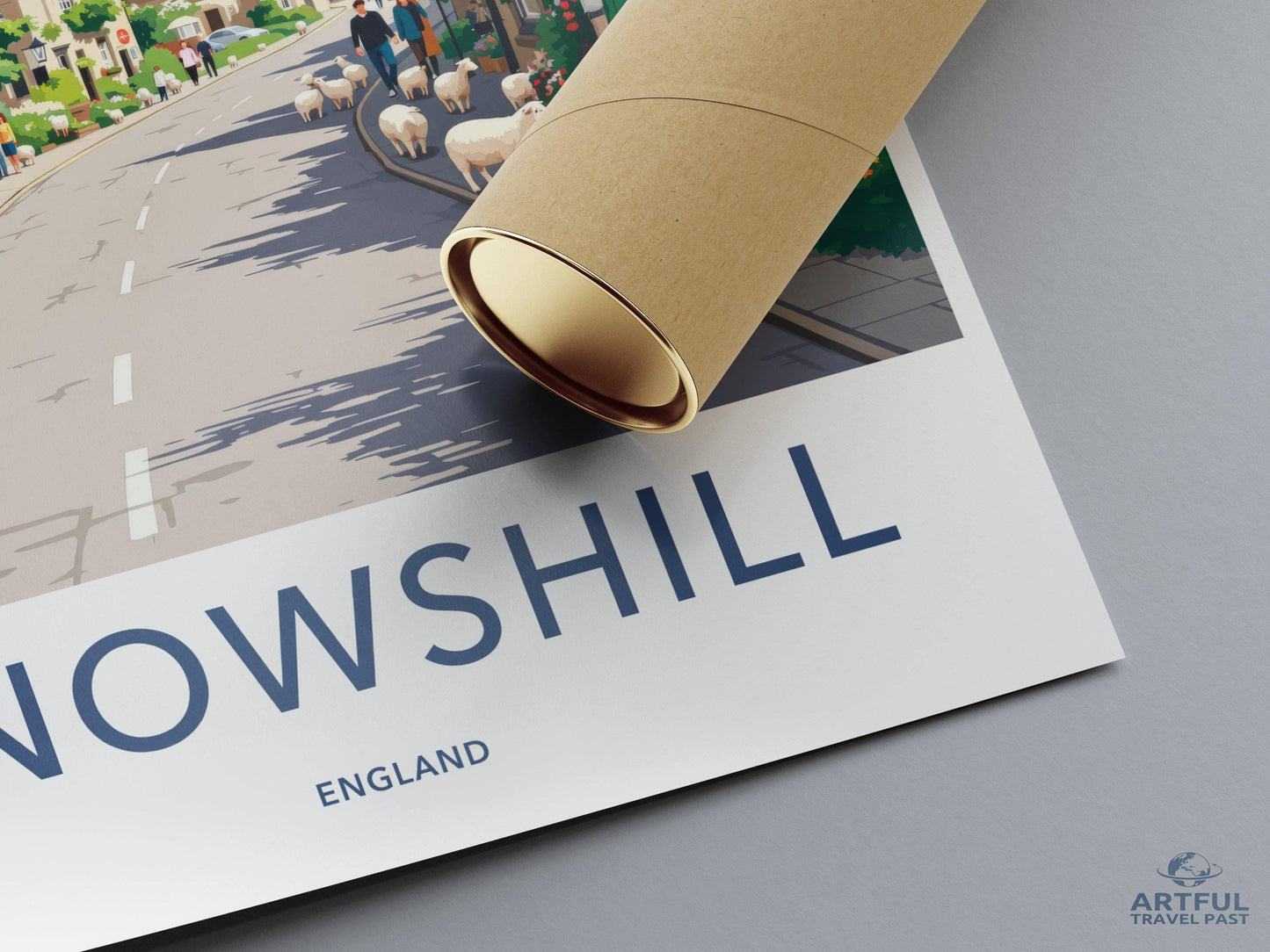 Snowshill Poster - England Wall Art