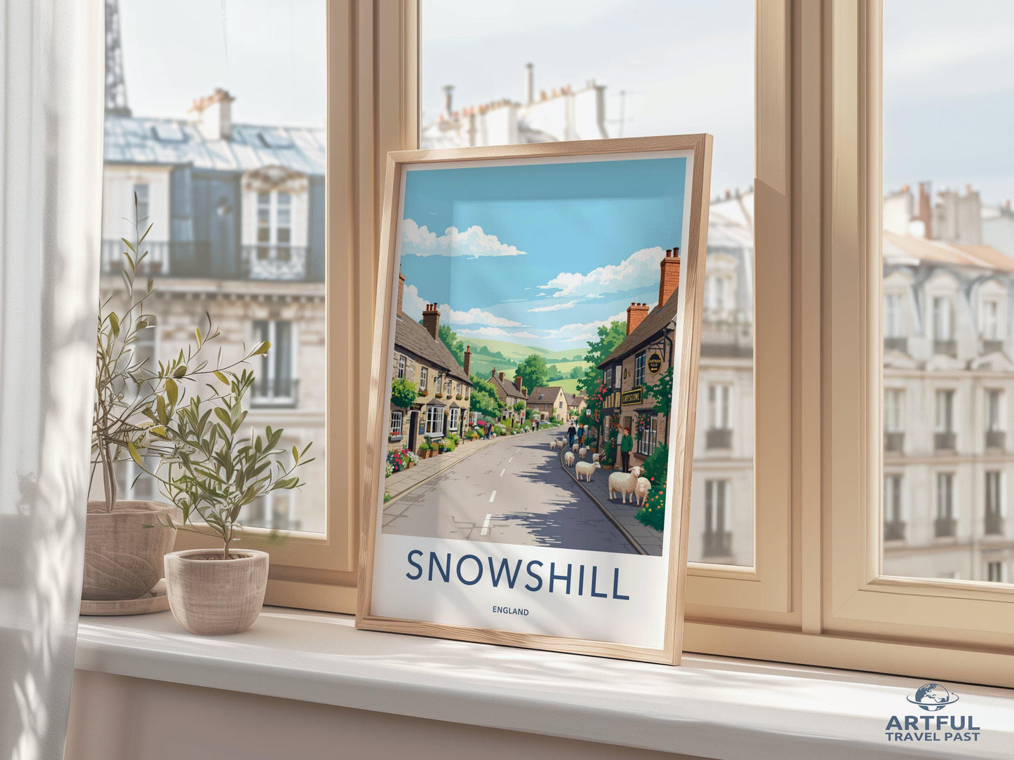 Snowshill Poster - England Wall Art
