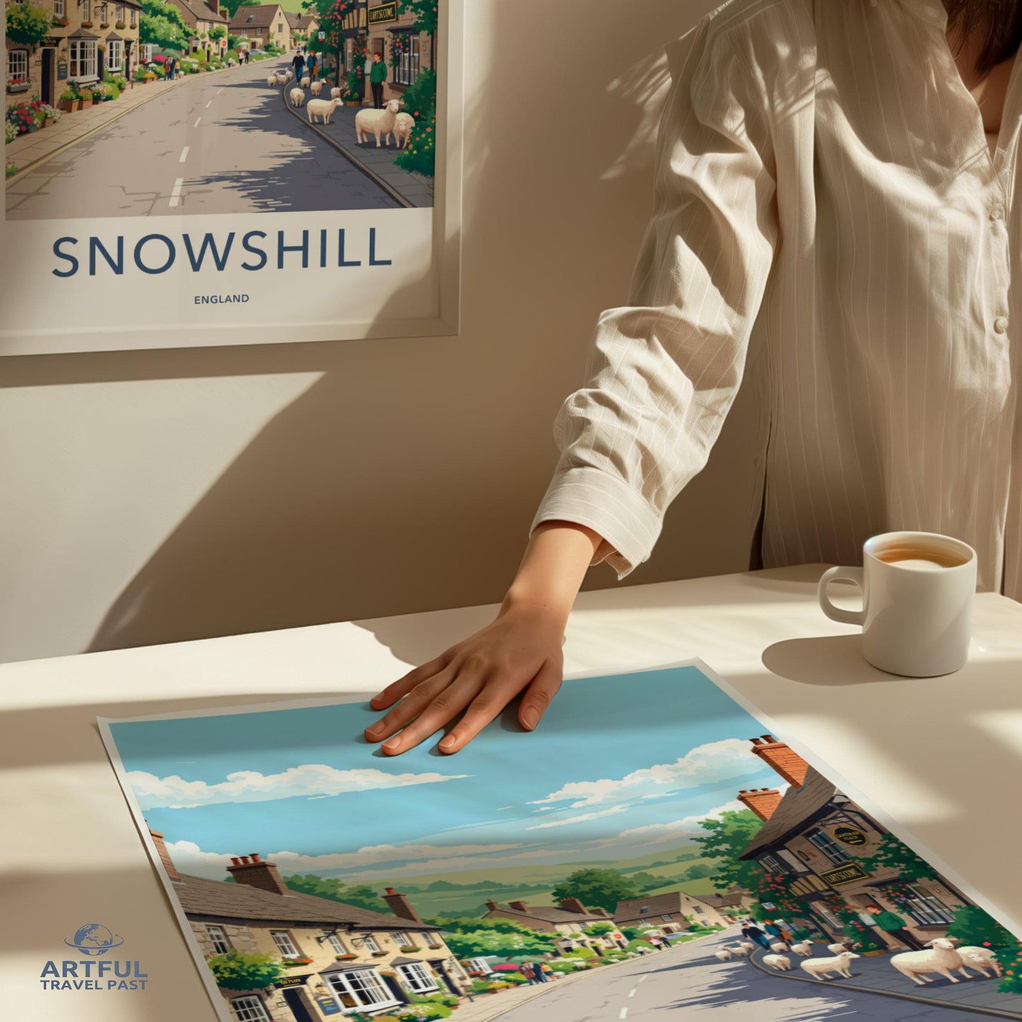 Snowshill Poster - England Wall Art
