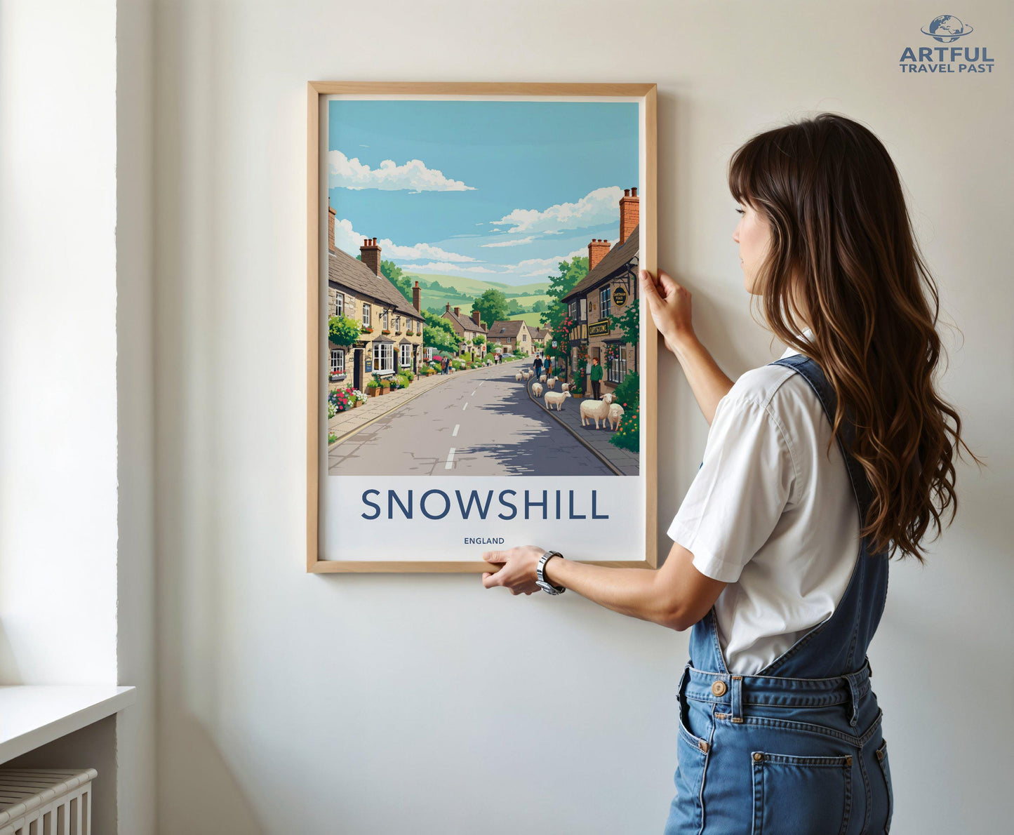Snowshill Poster - England Wall Art