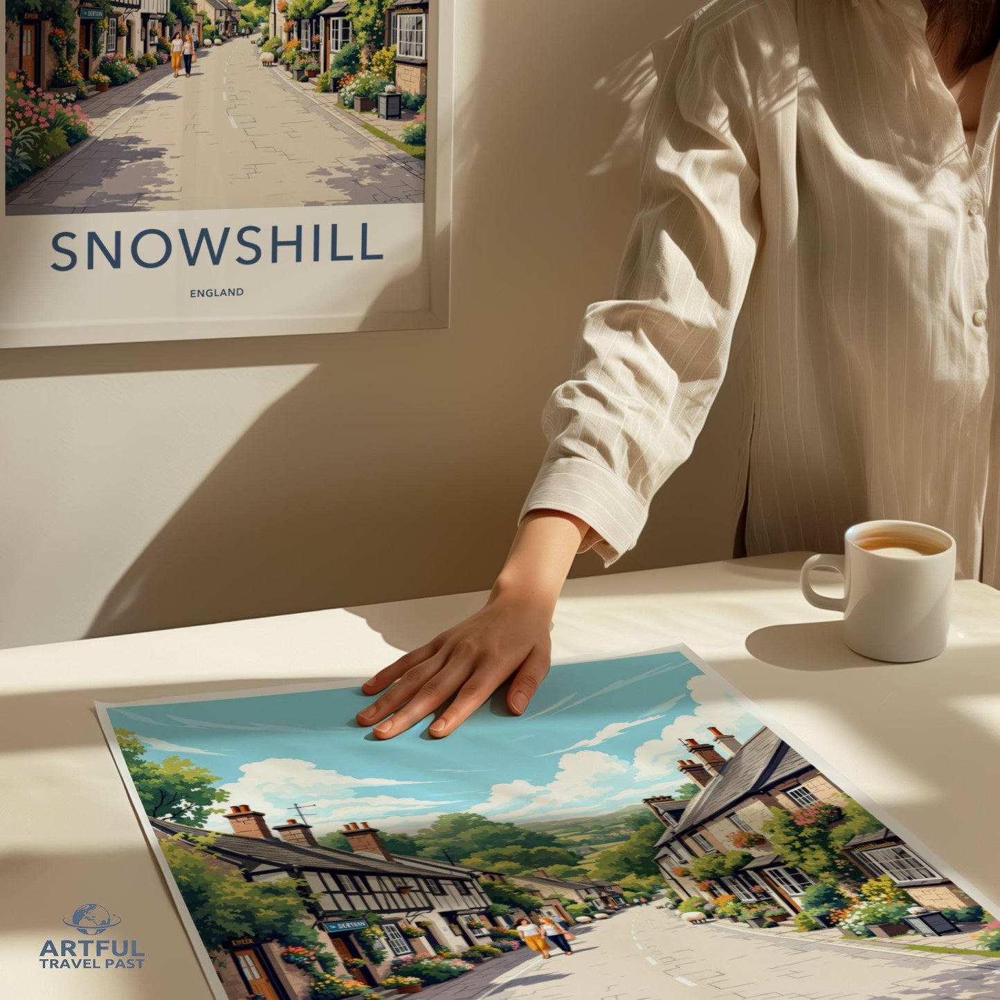 Snowshill Poster | England Wall Art | UK Decor