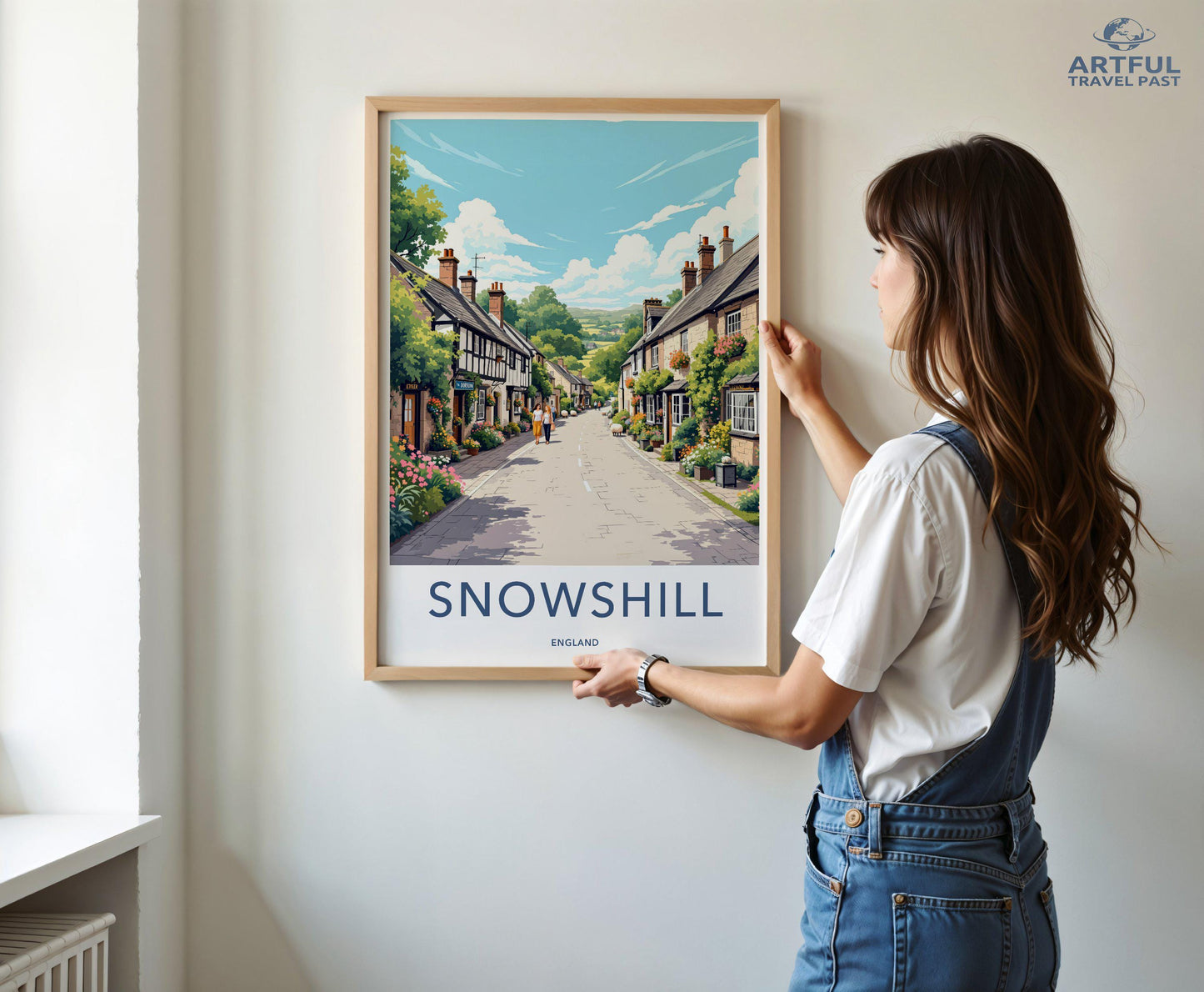 Snowshill Poster | England Wall Art | UK Decor