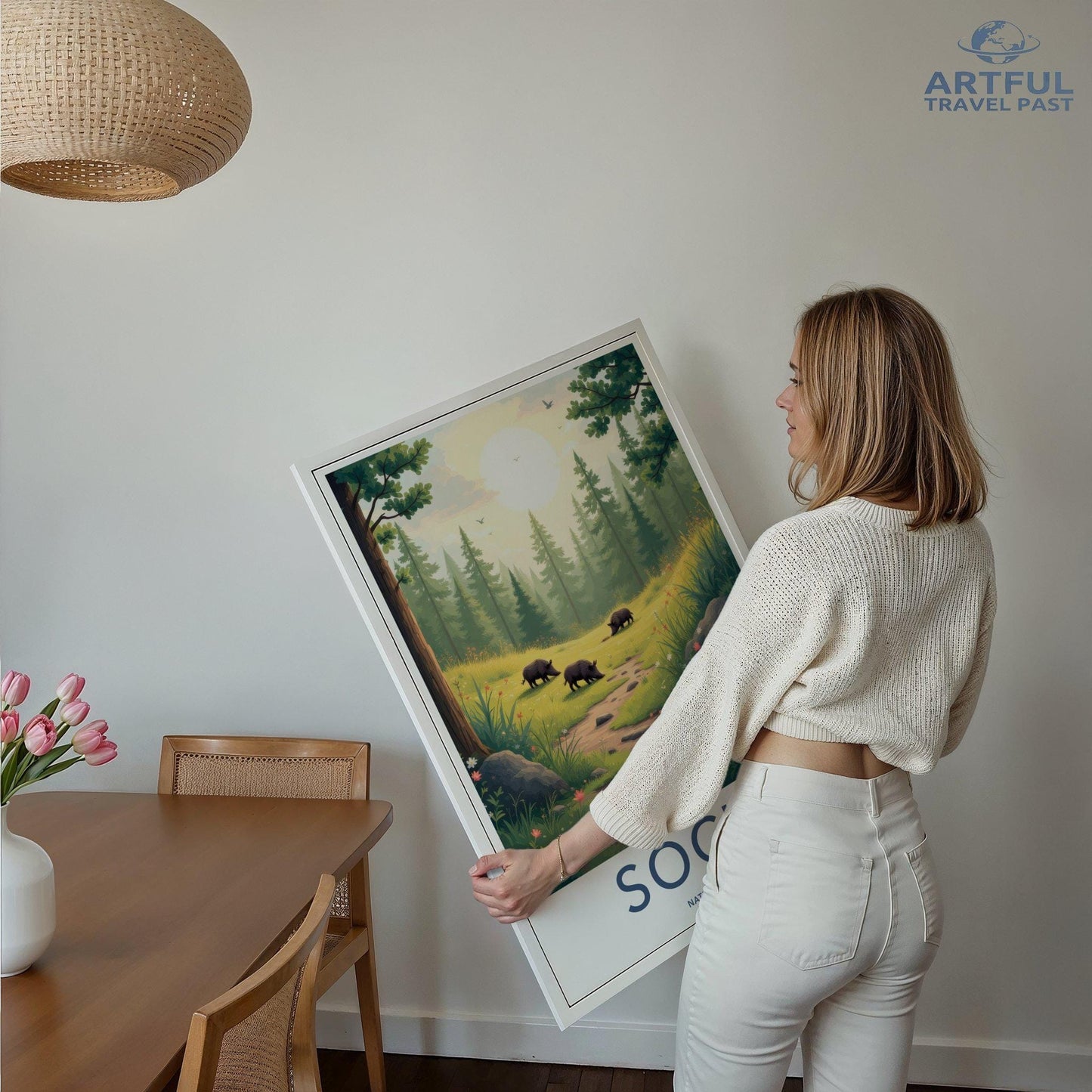 Sochi Russia National Park Poster