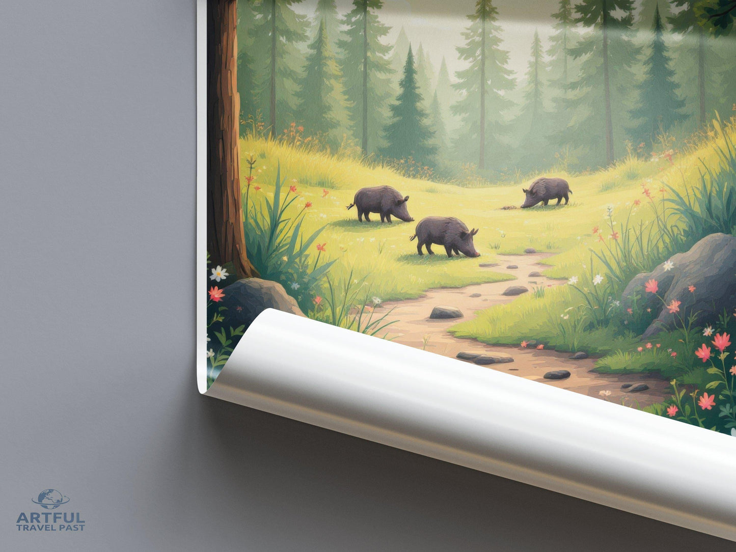 Sochi Russia National Park Poster