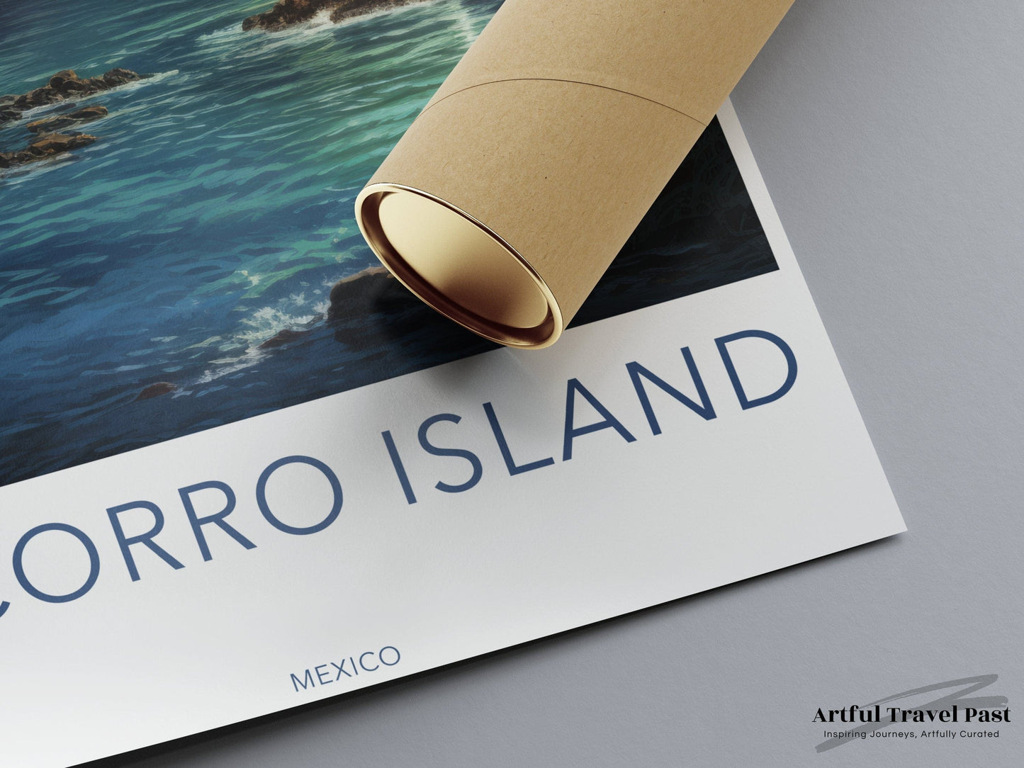 Socorro Island Poster - Mexico Wall Art